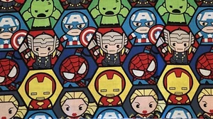 Marvel Avengers - Tela - CUARTO GRASO - 18"" X 21 - Imagen 1 de 1
