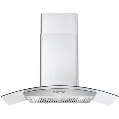 Cosmo 36" 380 CFM Ducted Wall Mount Range Hood in Stainless Steel - Image 1 of 3