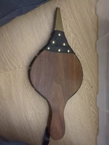 Faltenbalg, Kaminbalg 15 Zoll x 6,5 Zoll, Luftbalg Kamingebläse Leder - Bild 1 von 2