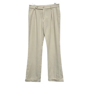 Pantalón ISALIS Para Mujer Talla S Marni Tejido en Leche Plisado Frontal Ropa de Trabajo Informal - Imagen 1 de 7