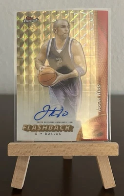 Jason Kidd Tops Finest 2025 Flashback Gold Auto/50 Dallas Mavericks Foto 1 de 2