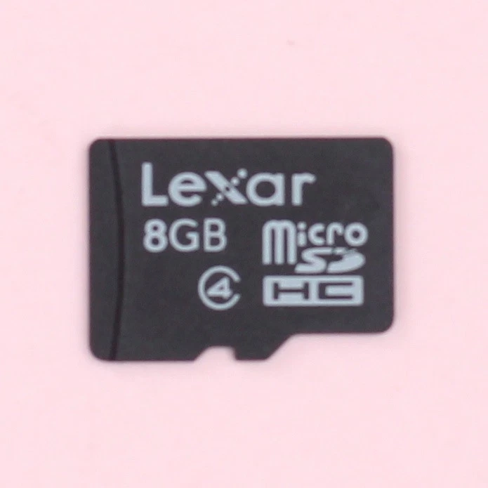 Lexar 8GB Micro SD MicroSD SDHC Picture Memory Card (Class 4) Cameras, Phones - Image 1 of 1