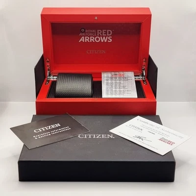 Citizen Eco-Drive WR 200 SkyHawk Red Arrows Box - Image 1 of 4