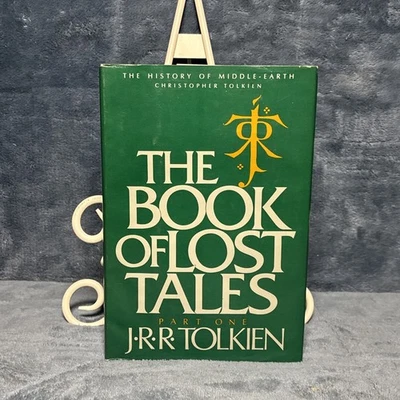 The Book of Lost Tales Part 1 by JRR Tolkien 1984 1st American Edition BCE HCDJ - Image 1 of 4