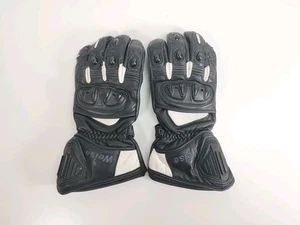 Weise Leather Motorcycle Motorbike Gloves - Black - 3XL - Picture 1 of 10