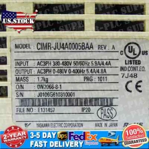 Brand Yaskawa CIMR-JU4A0005BAA CIMRJU4A0005BAA Inverter New Expedited Shipping - Picture 1 of 2