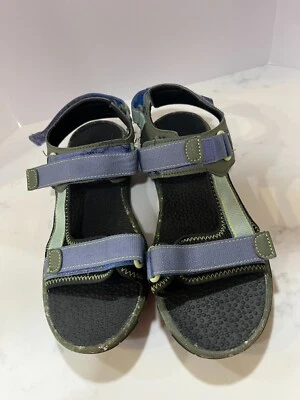 Sandalias Trail Wonder Nation Jóvenes Niños, Gris, Púrpura, Verde azulado Talla 6 Foto 1 de 4