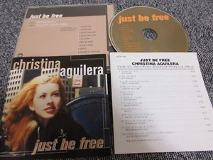CHRISTINA AGUILERA / just be free /JAPAN LTD CD - Picture 1 of 5
