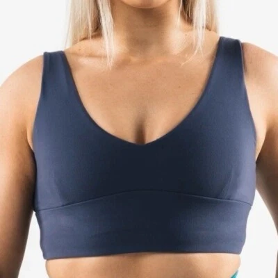 NWT!! Alphalete CELESTE BRA A/B CUP Tenacity Deep V Bra | Size XS - Image 1 of 4