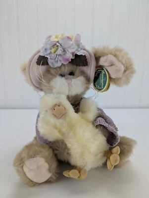 Bearington Collection Donna & Duck Plush 15" Stuffed Animal Rabbit 4157 Tags - Image 1 of 4
