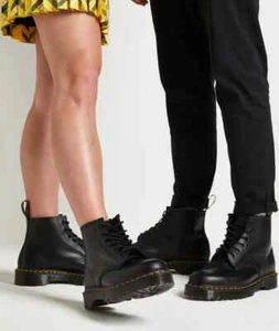 STIVALETTI DR MARTENS STIVALI PELLE 101 SMOOTH BLACK BEX 26203001 CORE BEX 209€ - Imagen 1 de 11