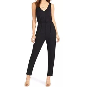 BB Dakota / Steve Madden all Black Sleeveless Jumpsuit NWT Women’s Size M - Picture 1 of 7