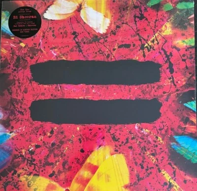 Ed Sheeran - =(Equals) (SEALED LP RED VINYL) - Image 1 of 2