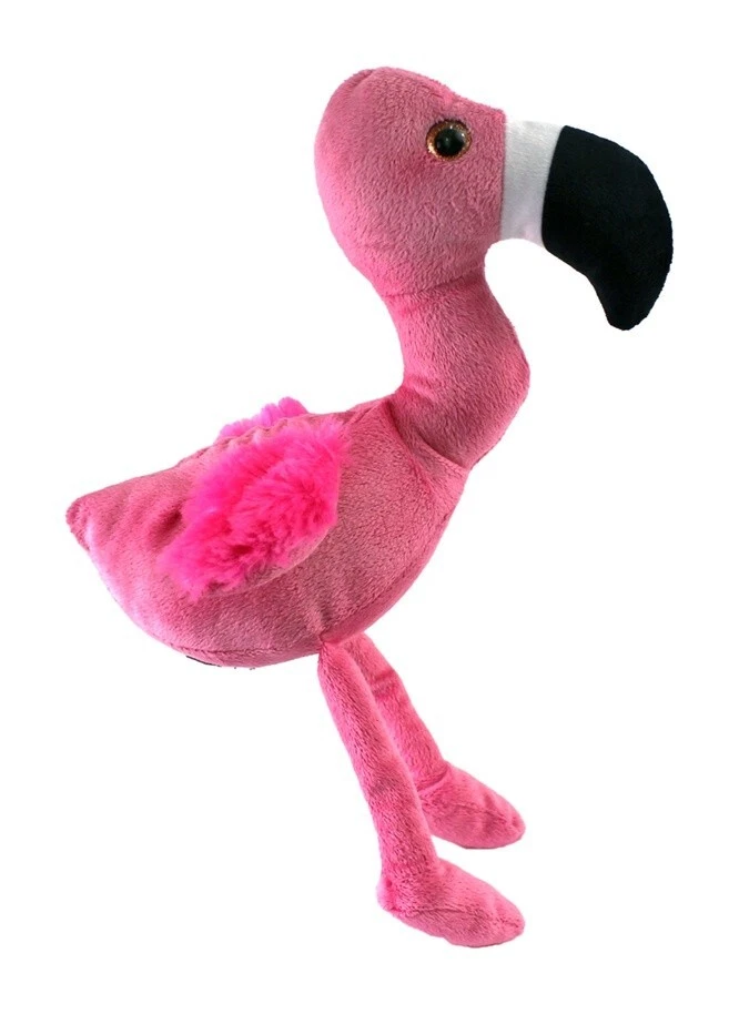 Teddy Hermann Herzekind Flamingo „Miss Pinky“ – Kuscheliges Plüschtier, 35 Cm (für Kinder Ab 0 Jahren)