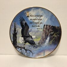 Franklin Mint Heirloom Recommendation Royal Doulton - Carried On Eagles Wings