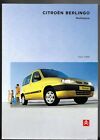 Citroen Berlingo Multispace 1999-2000 UK Market Sales Brochure 1.4 1.8 1.9D