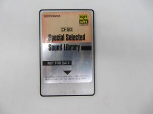 ROLAND D-50 Special Selected Sound Library Memory card free shipping from Japan