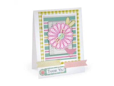 Sizzix Framelits Stanzer Set 10tlg mit Stempel - Flowers & Tags by Stephanie Bar - Bild 1 von 4