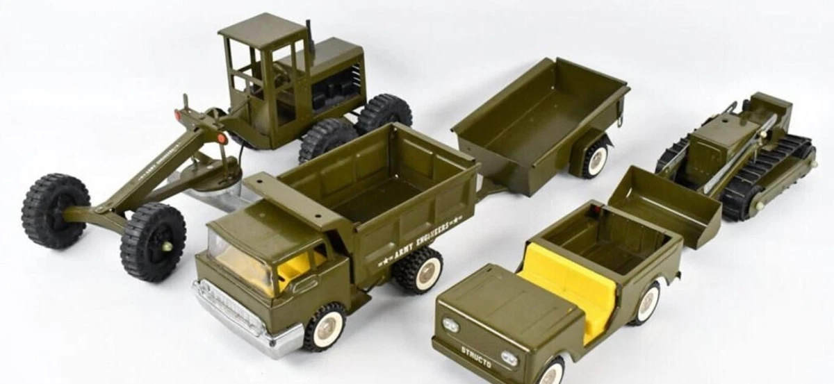 Structo 1960 Year of Manufacture Vintage Manufacture Diecast Dump