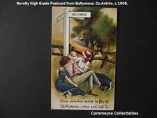 Novelty High Grade Postcard from Ballymena Co. Antrim.c1908. AH7296.