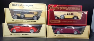 Matchbox Models Of Yesteryear Collection - Lot of 4, 1937 Cord 312, Duesenberg - Picture 1 of 6