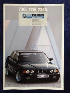 BMW 7er, E 32 Prospekt, 2.1989, Modelle: 730i, 735i, 735iL  AH Gubin - Picture 1 of 10