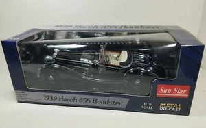 1:18 1939 Sun Star Horch 855 Roadster negro - Foto 1 di 6