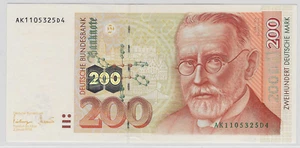 GERMANY/DEUTSCHLAND 200 D-MARK 1996 R.311a UNC. - Bild 1 von 2