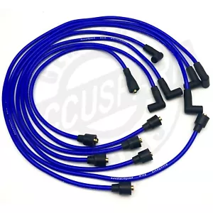 AccuSpark 8mm Blue Silicon Performance HT Leads for 6 Cylinder Jaguar E-Type - Picture 1 of 7