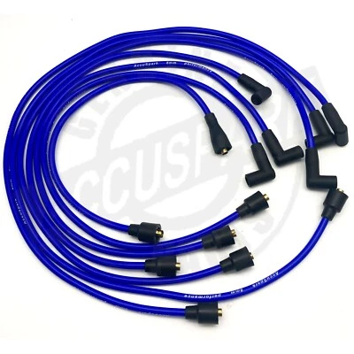 AccuSpark 8mm Blue Silicon Performance HT Leads for 6 Cylinder Jaguar E-Type - Image 1 of 4