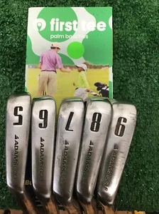 Adams Golf Tight Lies Tour Iron Set 5, 6, 7, 8, 9 Stiff Steel Shafts - Picture 1 of 8