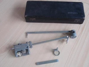 ANTIQUE CASED DRAFTING PLANIMETER TOOL SET REISS - Picture 1 of 11