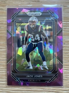 2022 Panini Prizm - Rookies Purple Ice Prizm #395 Jack Jones /225 (RC) - Picture 1 of 2