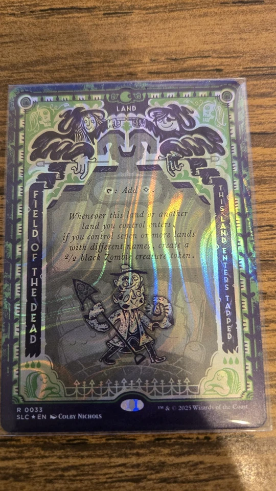 Field Of The Dead Halo Foil Secret Lair Encyclopedia of Magic MtG - Image 1 of 2