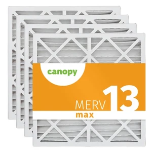Aerostar 16x25x4 Slim MERV 13 Furnace Air Filter, 4 Pack - Picture 1 of 7