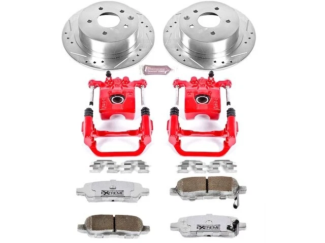 Kit de pastillas de freno trasero y rotor para Nissan Máxima 2005 XB519YB 2004-2006 Foto 1 de 1