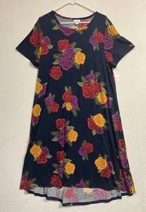 -Neu mit Etikett- LuLa Roe Kleid Größe 2XL mehrfarbig geblümt - Bild 1 von 10