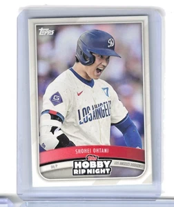 Shohei Ohtani 2025 Topps Hobby Rip Night #1 Los Angeles Dodgers - Picture 1 of 1