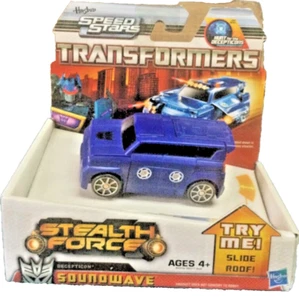 ð Transformers Speed Stars - Stealth Force - Soundwave (New)ð - Picture 1 of 4
