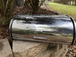 ROLL TOP STAINLESS STEEL BREAD BOX. 10”x17" - Picture 1 of 3