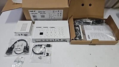 NEC NP01SW2 HDBASET SWITCHER & RECEIVER Switch Video Audio Converter HDMI LAN - - Image 1 of 4