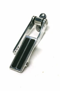 Billet Aluminum Gas Throttle Pedal Polished Chevy Ford Custom Hot Street Rat Rod - Bild 1 von 5