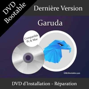 DVD Bootable Garuda + Guide d'utilisation - Photo 1/1