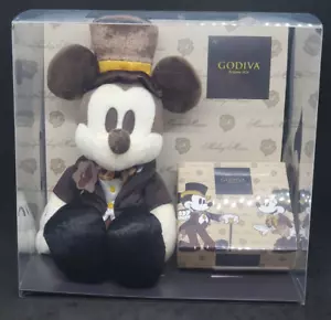 Disney Store Japan x Godiva Mickey Mouse Valentinstag 2023 Plüsch- & Schokoladenset - Bild 1 von 2