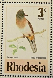 RHODESIA 1977 SG538 4c. BIRDS OF RHODESIA (2ND SERIES) - MNH - Picture 1 of 1
