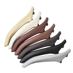 Left Right Interior Passenger Door Leather Pull Handle Assembly for BMW 5 Series - Picture 1 of 36