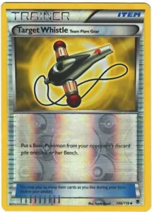 Target Whistle 106/119 Phantom Forces Reverse Holo Uncommon Pokémon TCG - Picture 1 of 2