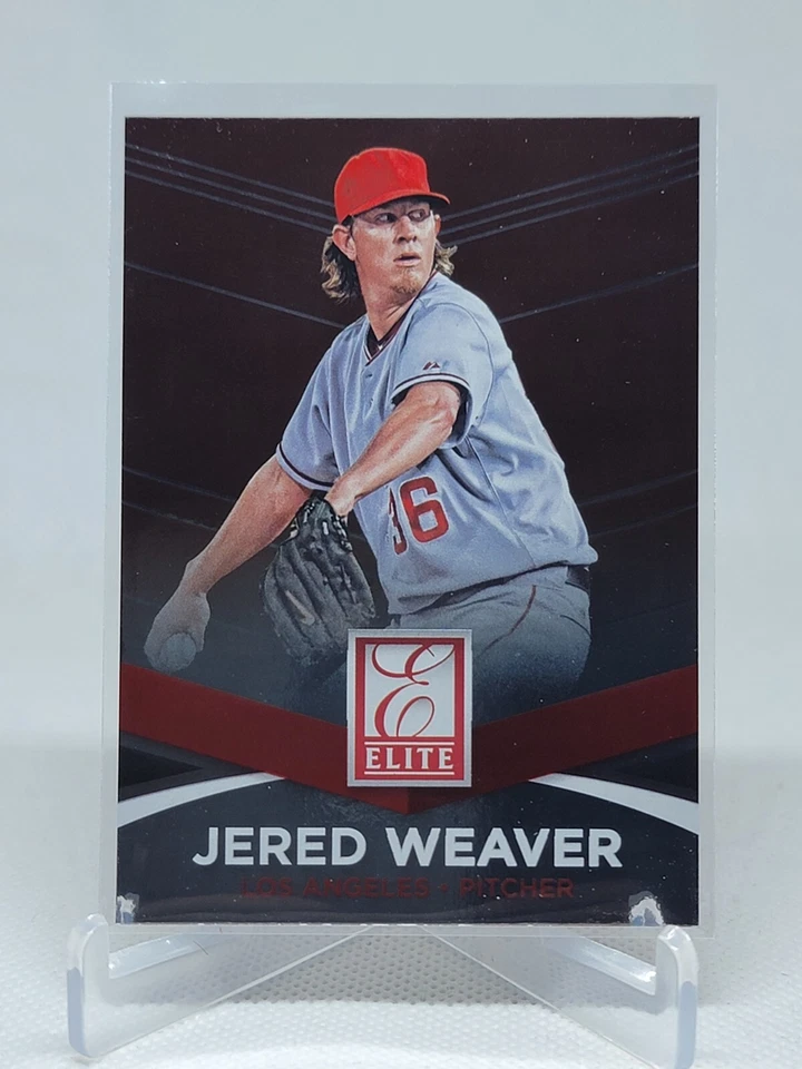 2015 Donruss Elite Jered Weaver Angels 13 E6D — 第 1/1 张图片