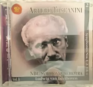 Toscanini Beethoven Vol 1- Sym # 1-4 2CDs w cmplt pkging NM/M - Imagen 1 de 2
