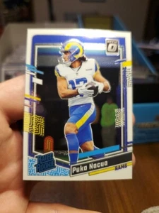 2023 Panini Donruss Optic Puka Nacua Rated Rookie #238 LA RAMS!! - Bild 1 von 5